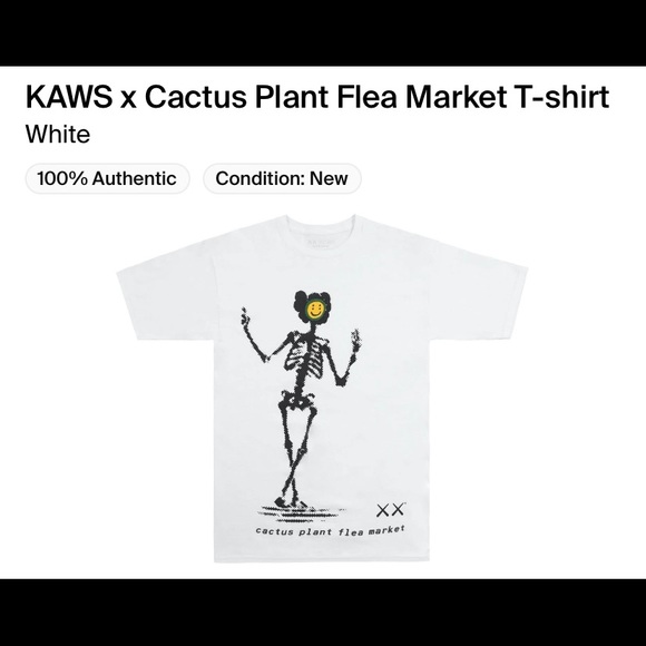 KAWS x Cactus Plant Flea Market Tシャツ white○関送無料○ Uniqlo x KAWS | Shirts | Kaws X Cactus Plant Flea Market Ss